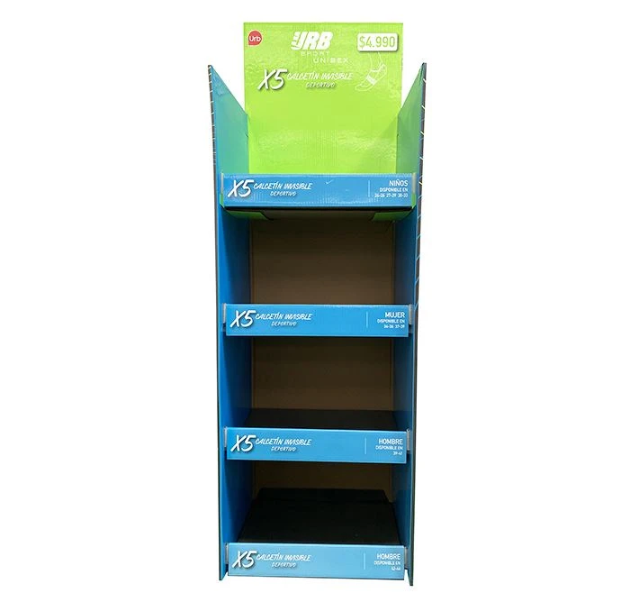 Socks Cardboard Display