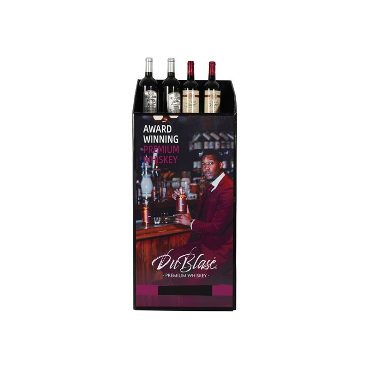 Whisky Bottle Display Dump Bin